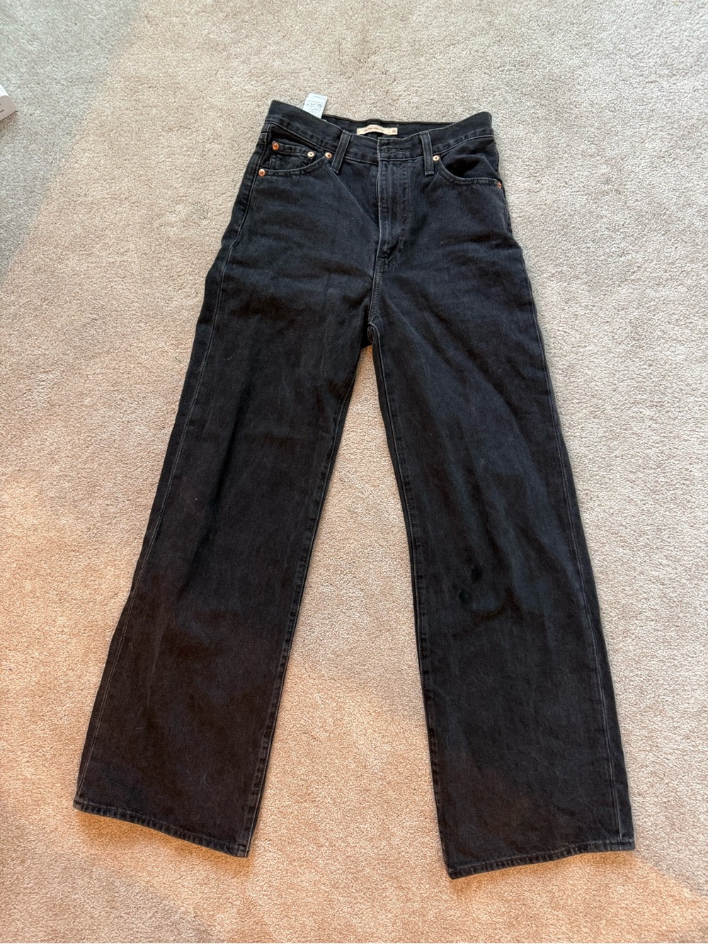 Levi’s Black High-Rise Wide Leg Women’s Jeans